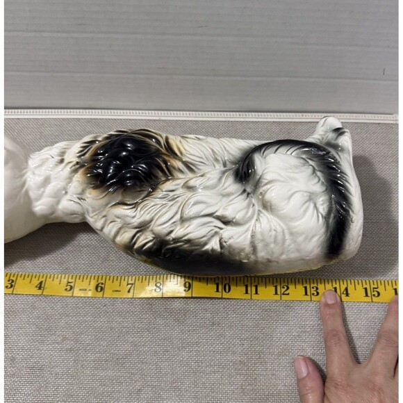 Vintage MCM Persian Cat Figurine Big Eyes Anthropomorphic Made In Japan 15” GUC - Picture 8 of 9